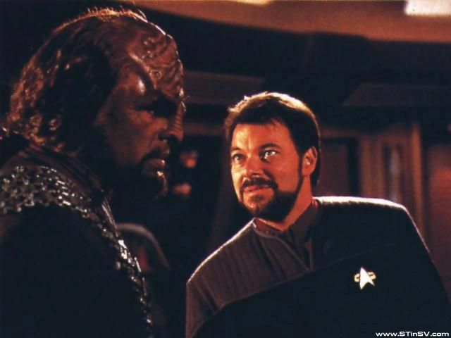 Riker:Tough Little Ship Worf:Little?